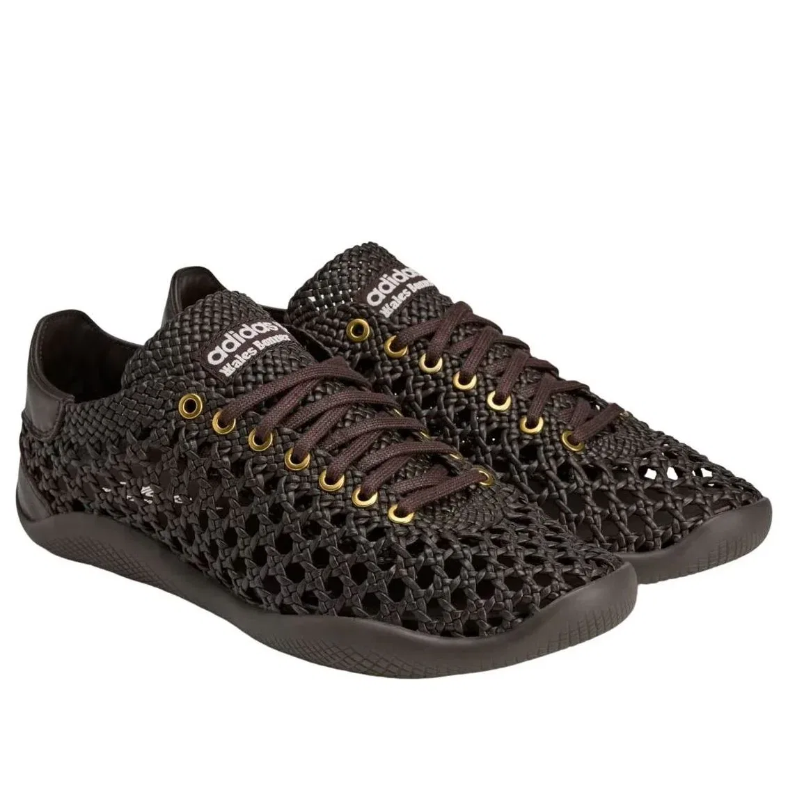 Кроссовки Adidas x Wales Bonner Karintha Basketry 'Dark Brown' HP3710, коричневый — фото 4