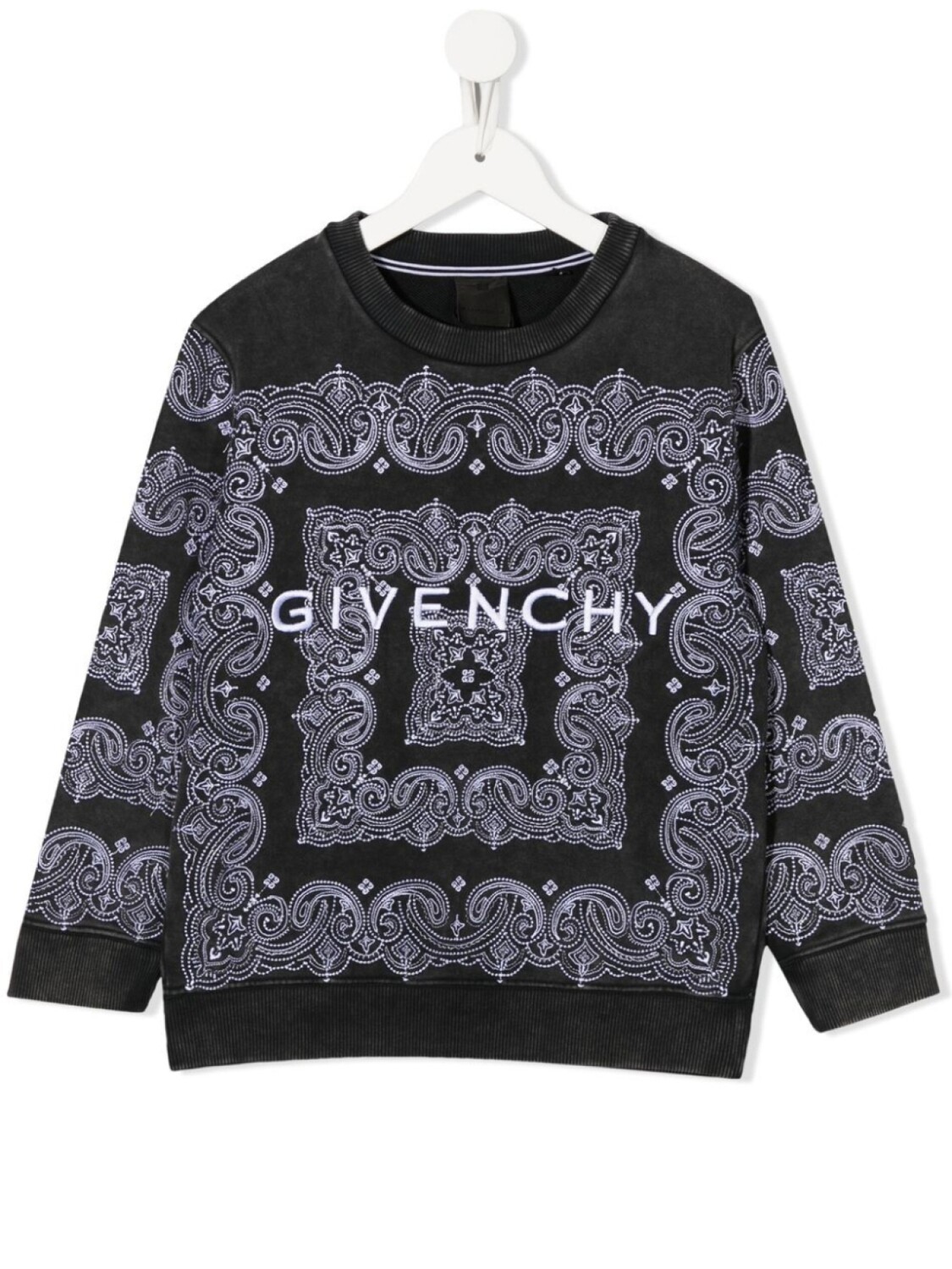 

Givenchy Kids джемпер с принтом, черный