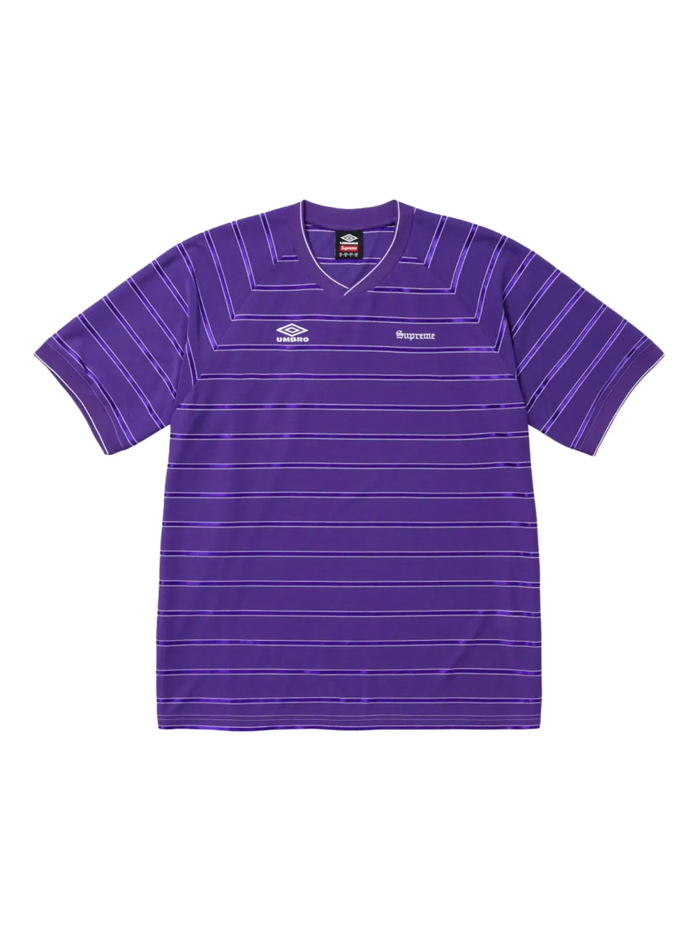 

Топ SS 25 - Purple из коллаборации с Umbro Supreme, фиолетовый
