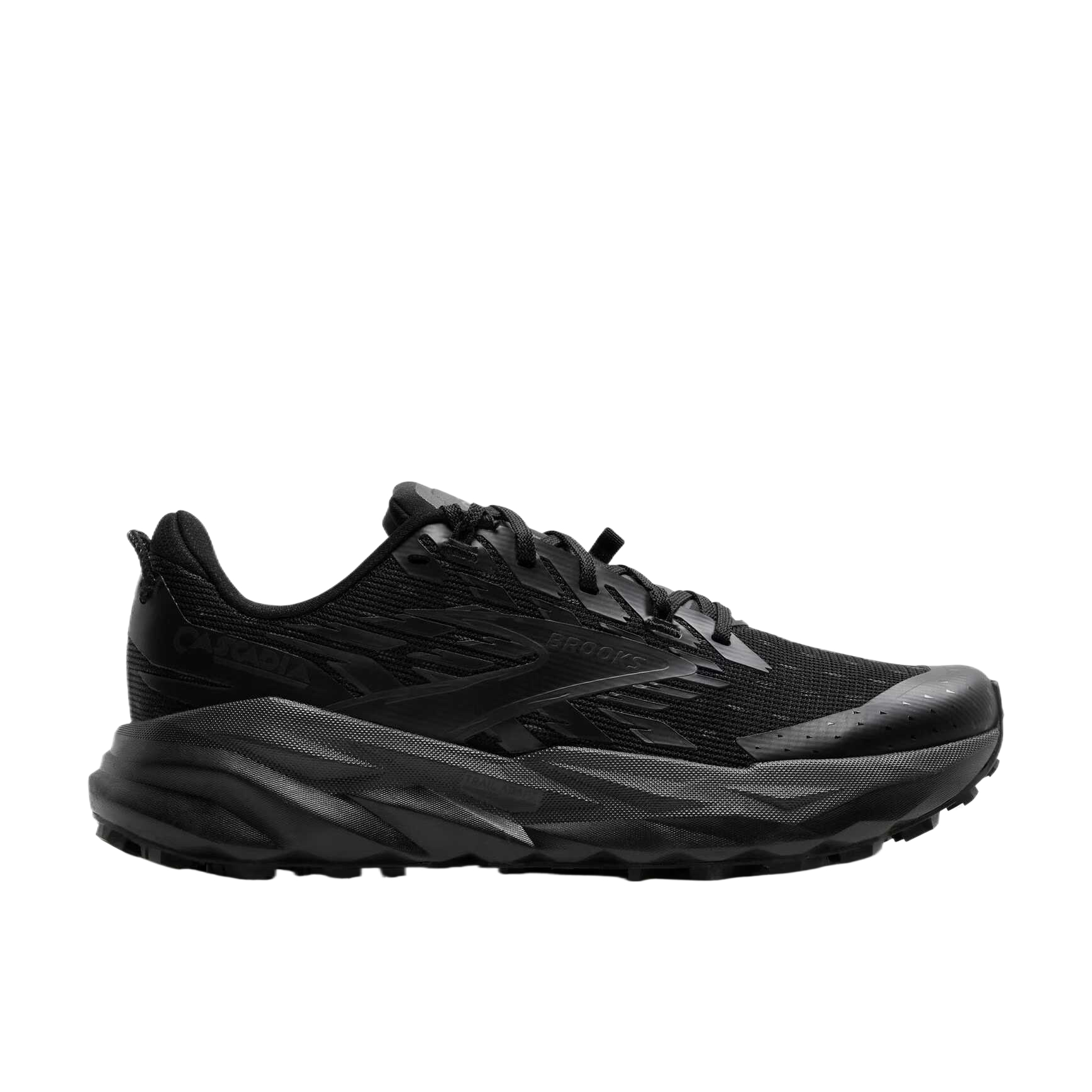 Кроссовки для бега мужские Cascadia 19 Cushioning Low top Brooks, черный — фото 3