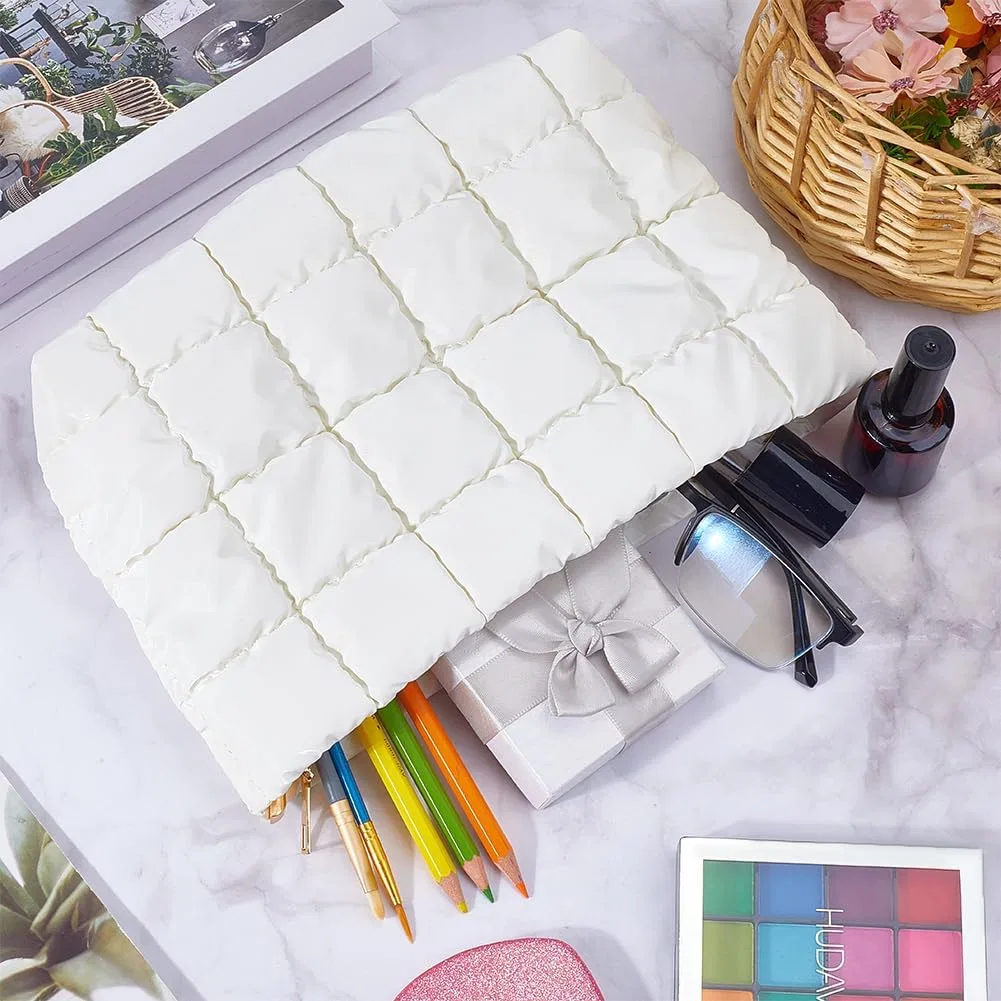 Косметичка CREATCABIN из искусственной кожи Creatcabin, White — фото 3