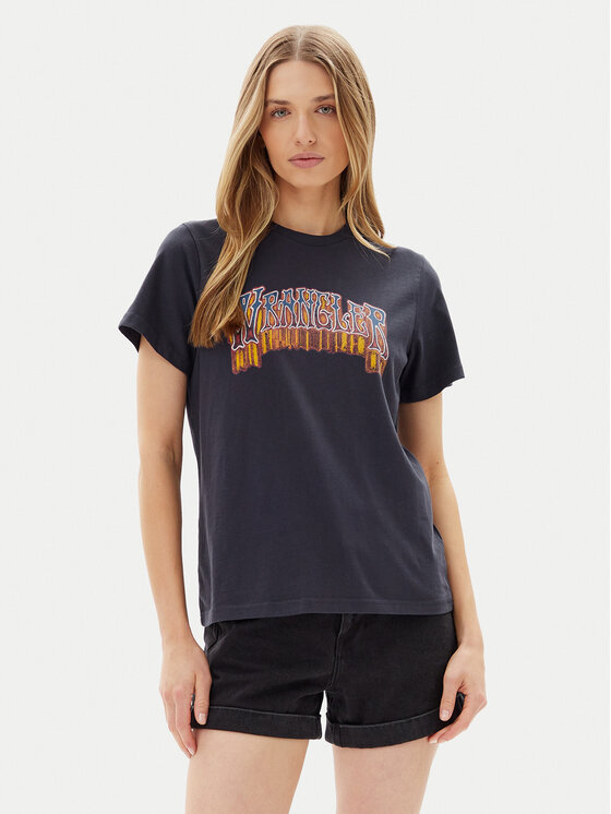 

Футболка обычного кроя Graphic 112362783 Wrangler, черный