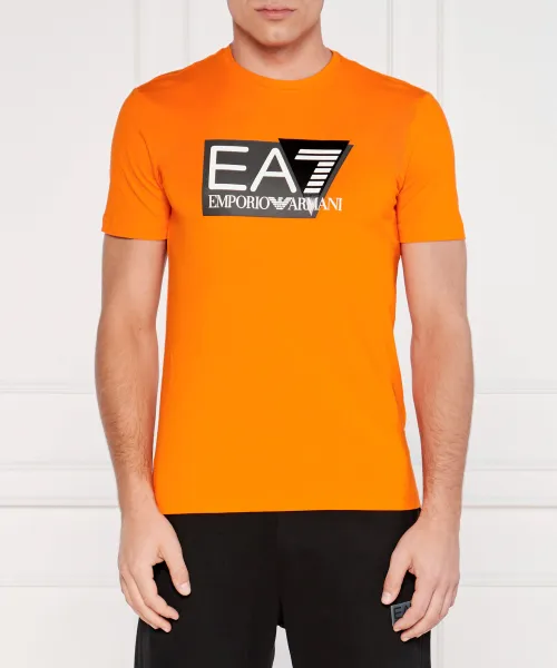 

Футболка Regular fit Ea7, оранжевый