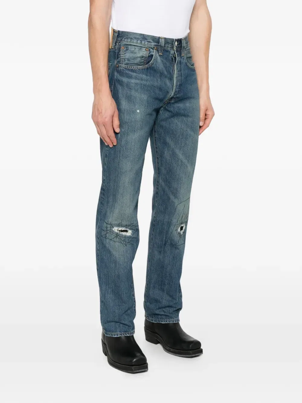 Джинсы с петельками для ремня Levi's Vintage Clothing, синий — фото 3