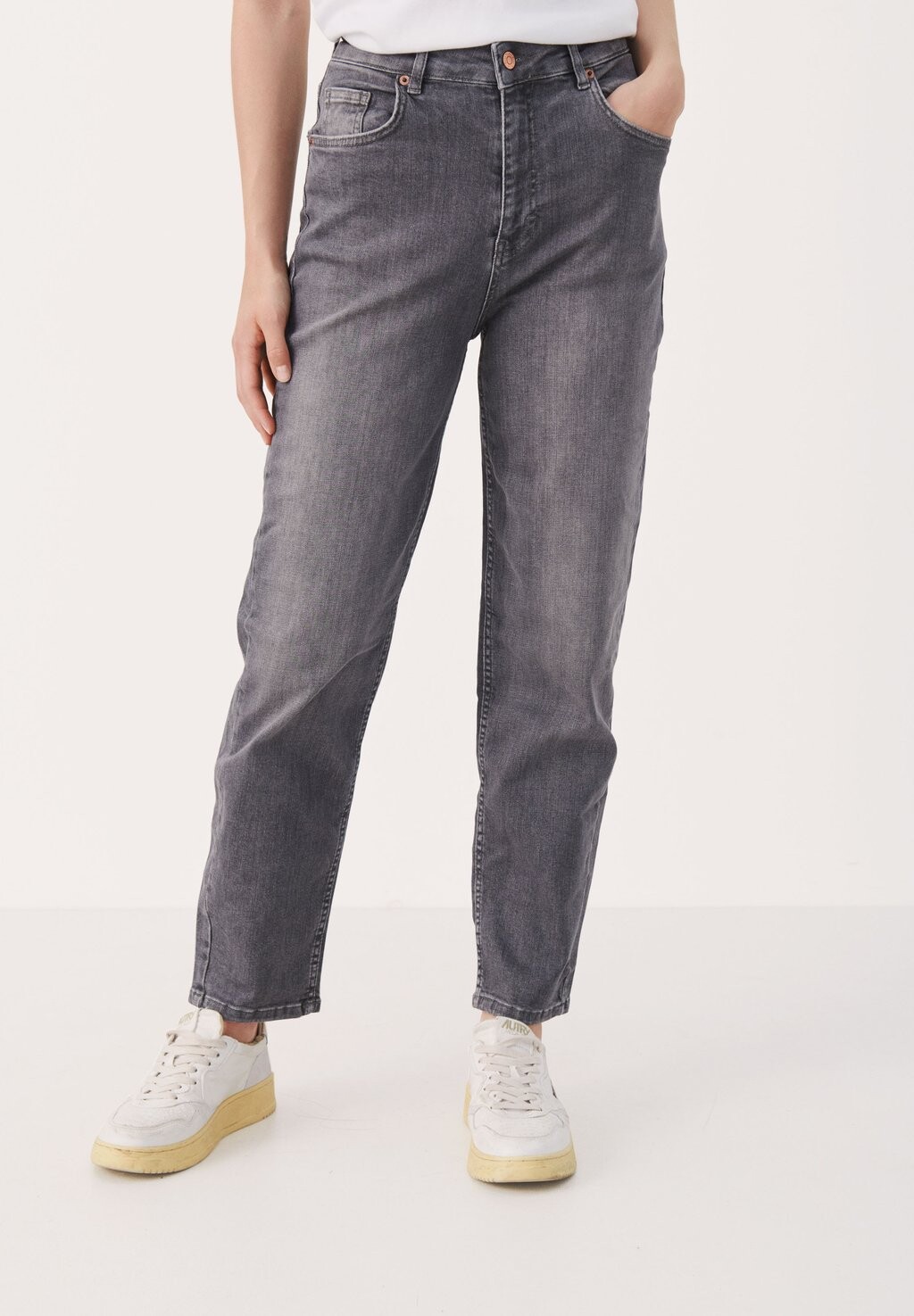 

Джинсы прямого кроя Part Two HELAPW, цвет Grey Vintage Denim