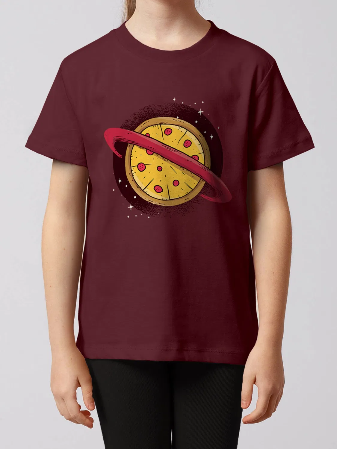 Футболка 'Pizza Planet' Watabout.Kids, Red/Bordeaux — фото 2