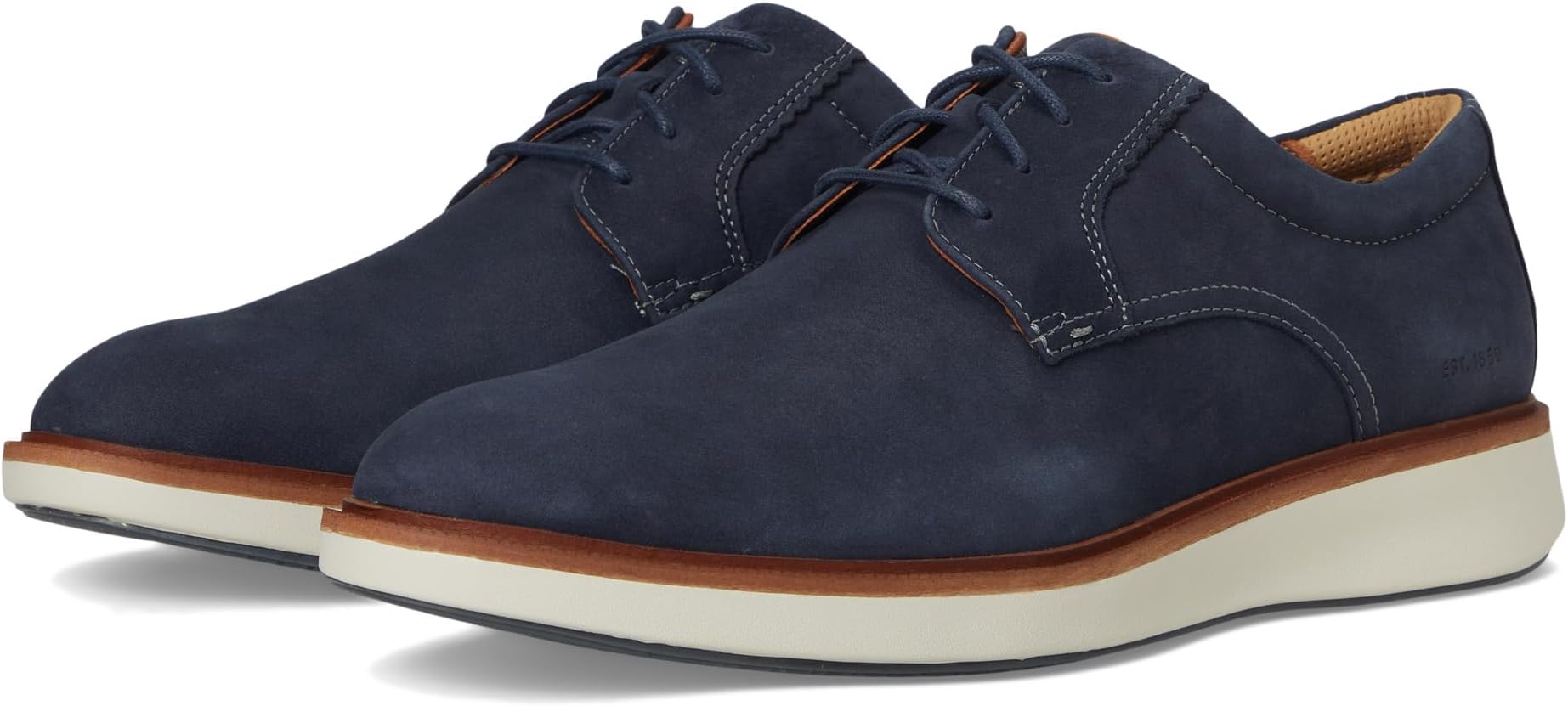 

Оксфорды Johnston & Murphy XC+ Parker Plain Toe, цвет Navy Waterproof Nubuck
