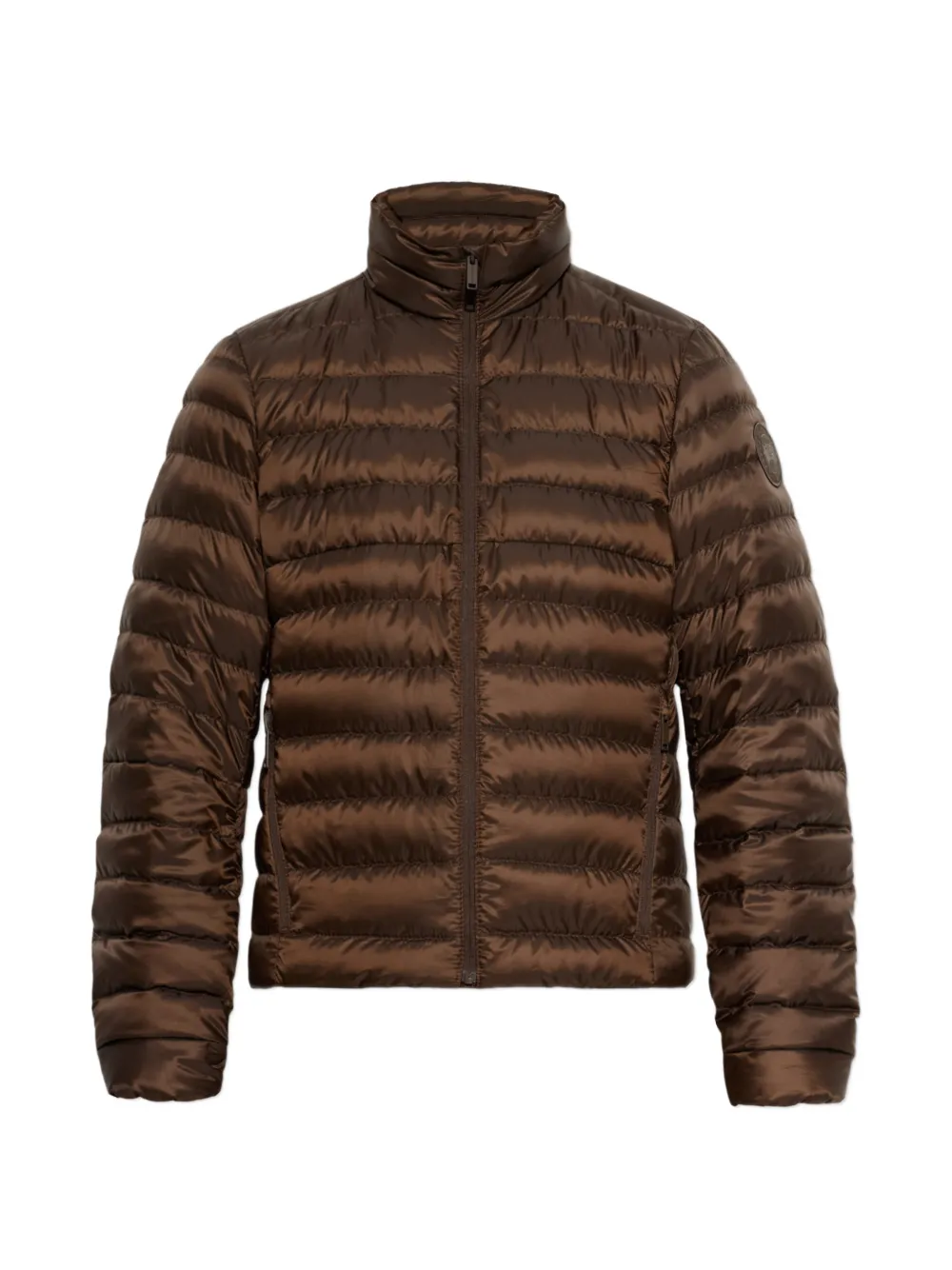 

Стеганая пуховая куртка Canada Goose, коричневый