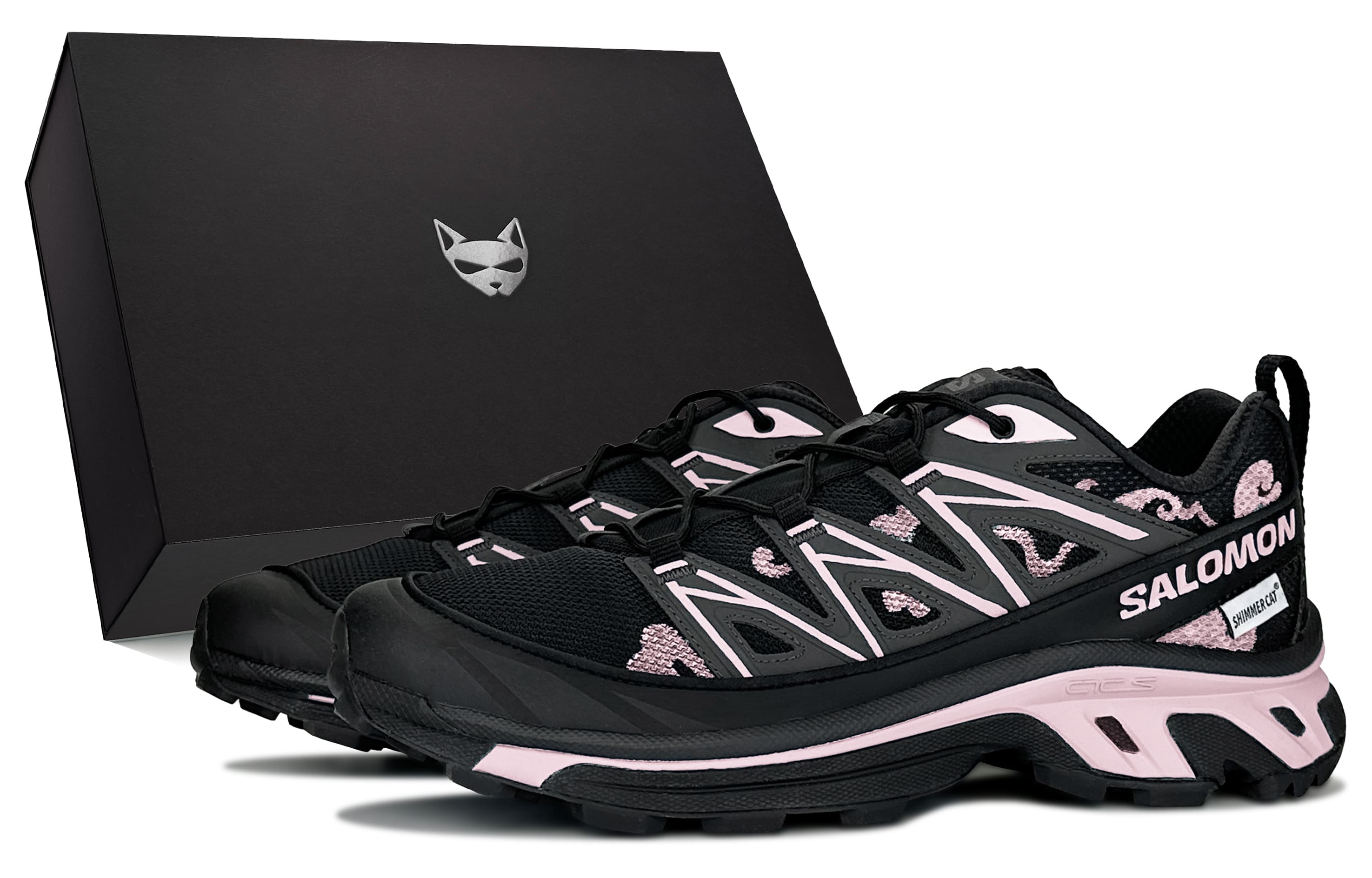 

SALOMON XT 6 Career Success · Shimmery Cat, Special Shoe Box мужские туристические ботинки для горных походов black pink