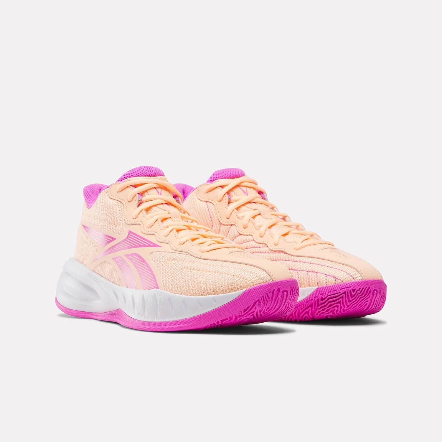 Кроссовки Reebok Unix Press Trainers, Virtual Pink Virtual Pink Future Peach — фото 3
