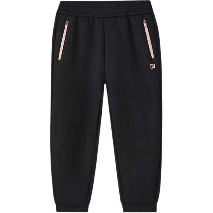 

Детские вязаные спортивные штаны FILA KIDS, черный