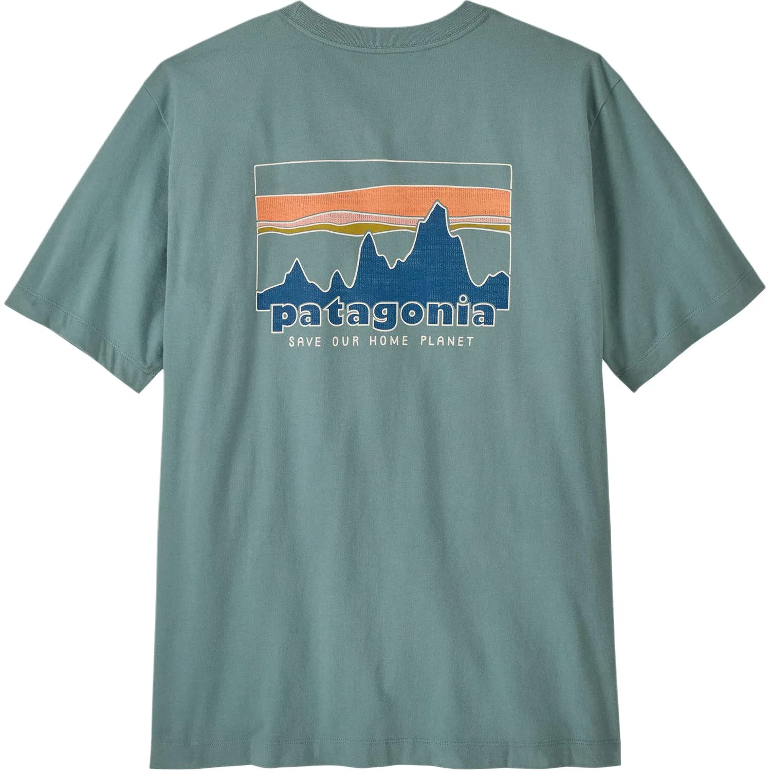 Футболка Patagonia Skyline Graphic T-Shirt белый — фото 3