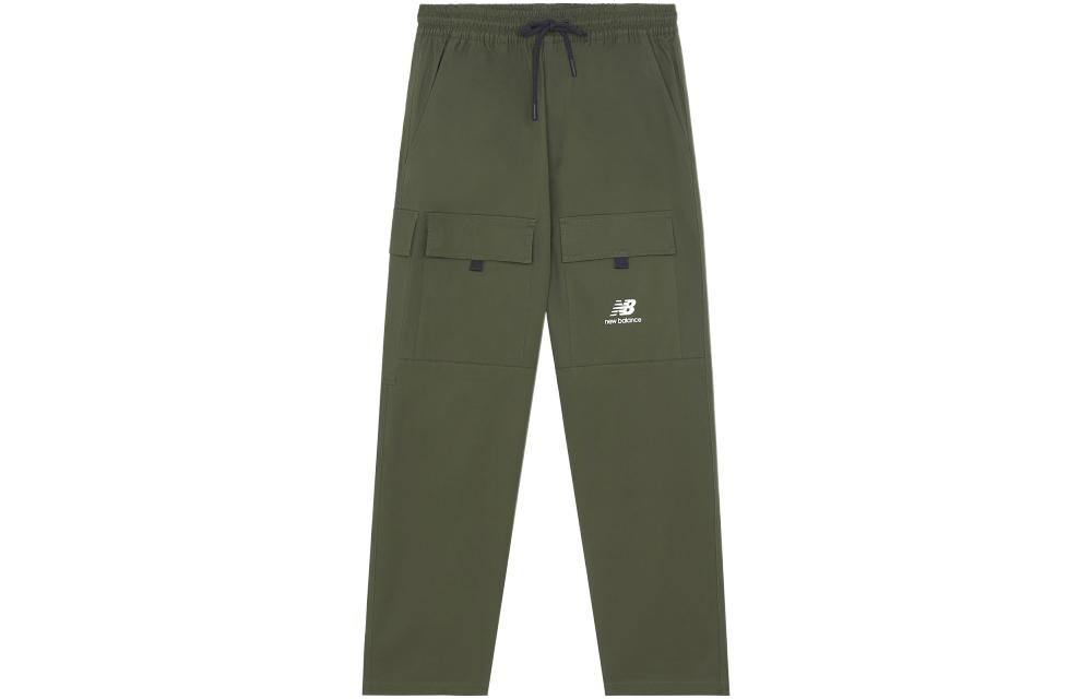 

Мужские трикотажные спортивные штаны New Balance, цвет Army Green