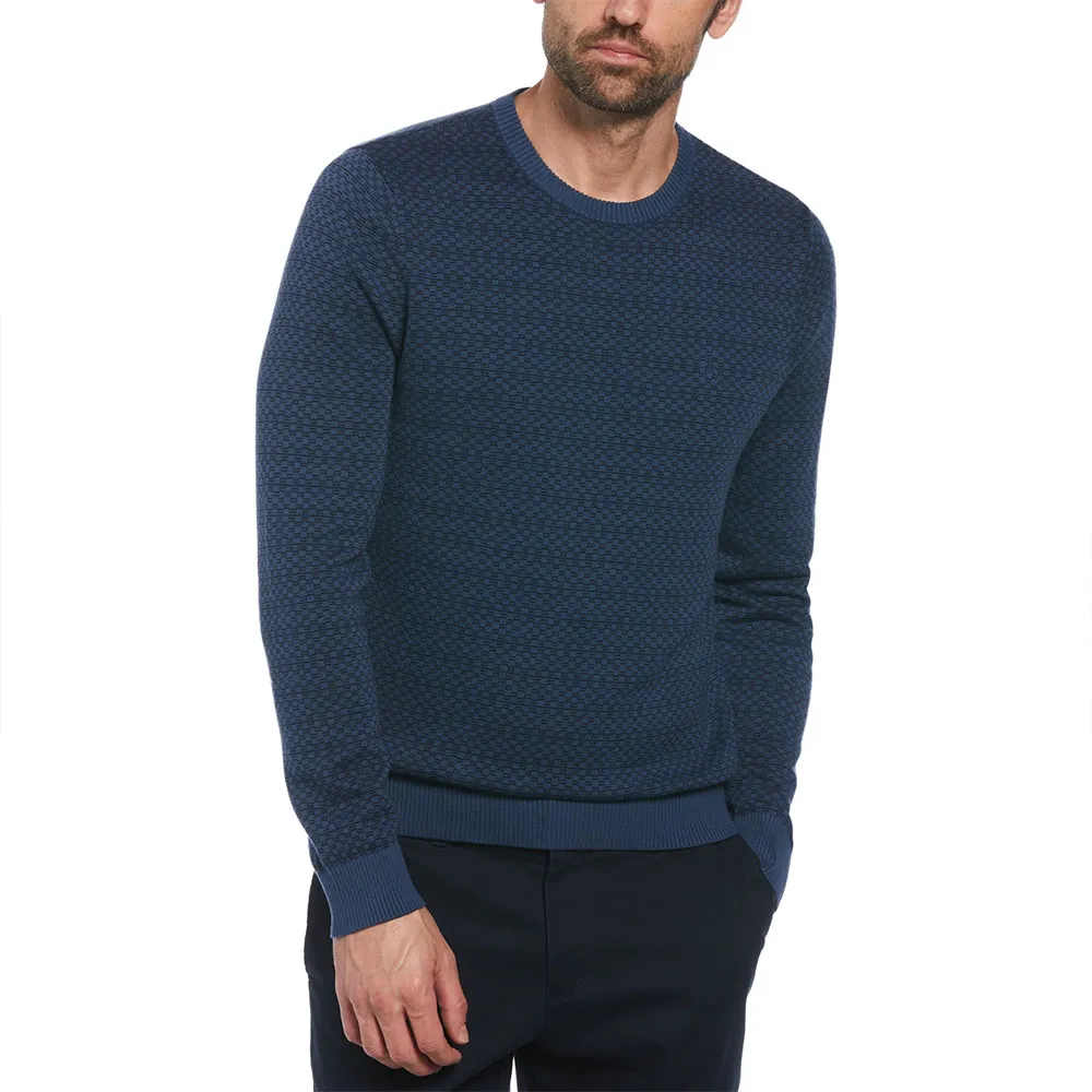 

Свитер Original Penguin Ao Jacquard Check, синий