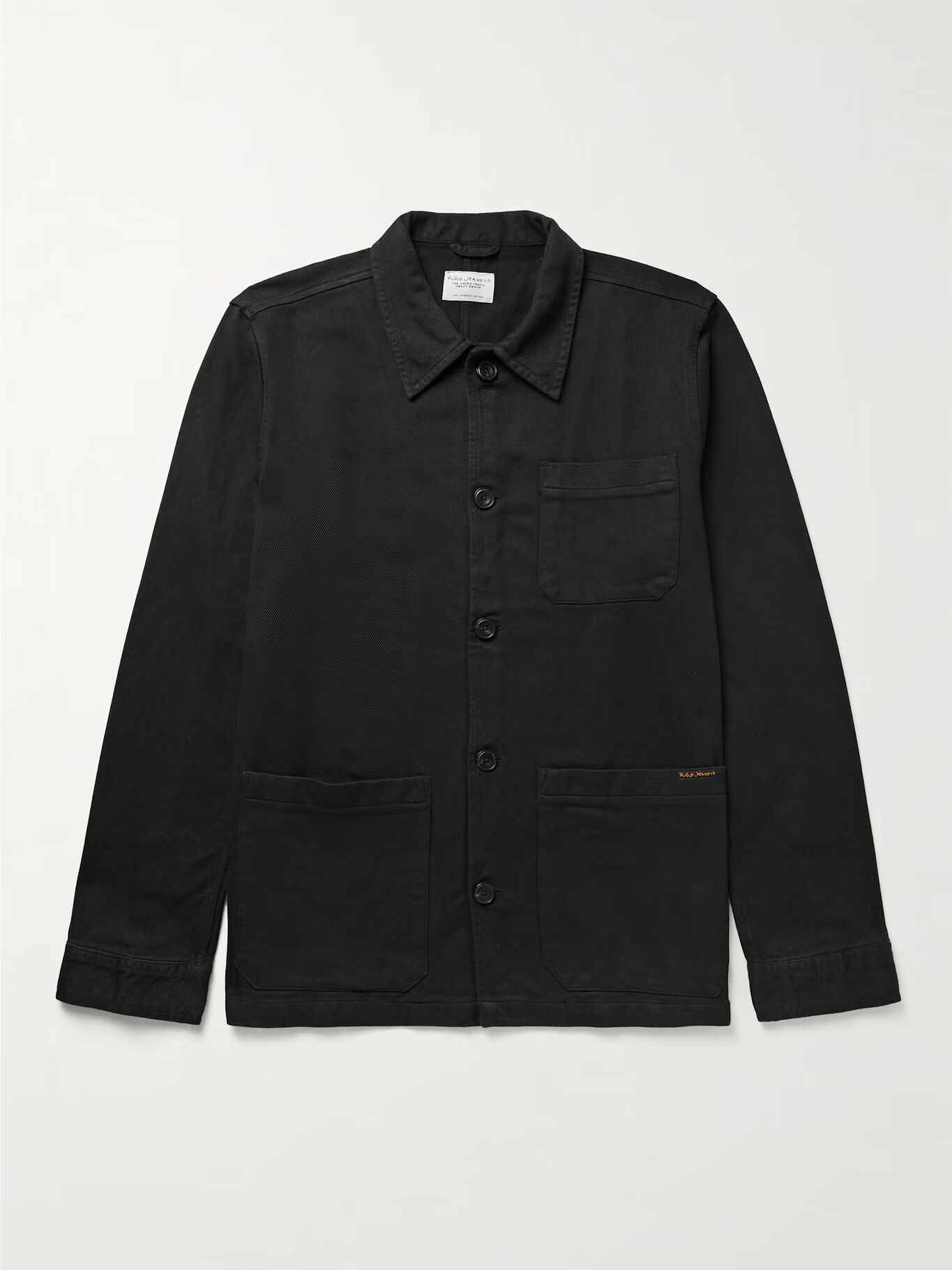 

Куртка Barney Organic Cotton-Twill NUDIE JEANS, черный