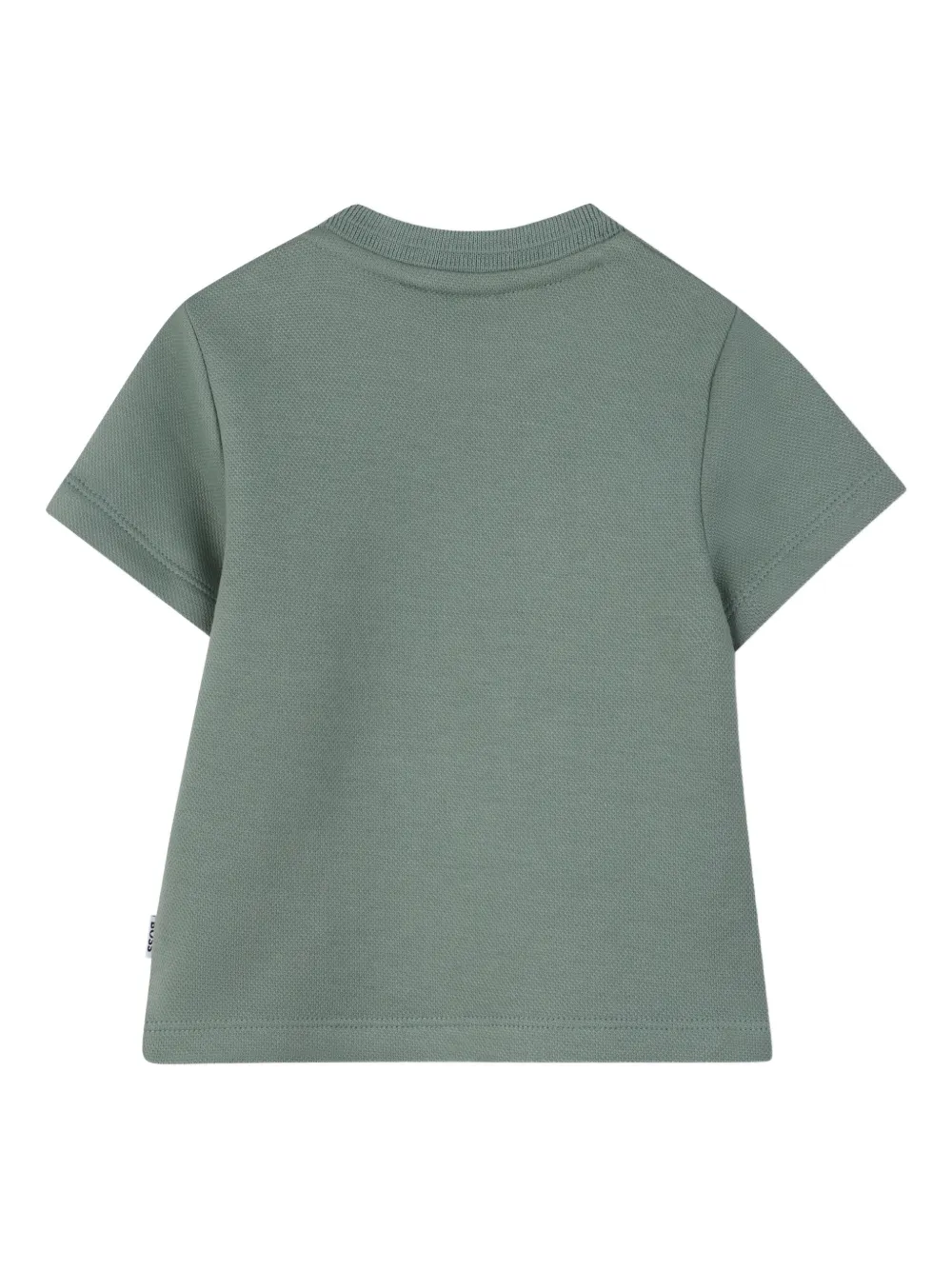 Футболка с графичным принтом BOSS Kidswear, зеленый — фото 2
