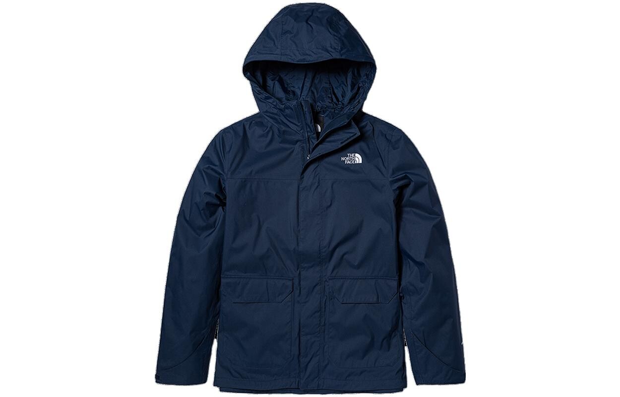 

Куртка мужская для активного отдыха темно-синяя The North Face, темно-синий
