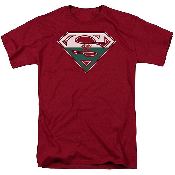 

Футболка с коротким рукавом Superman welsh shield Licensed Character