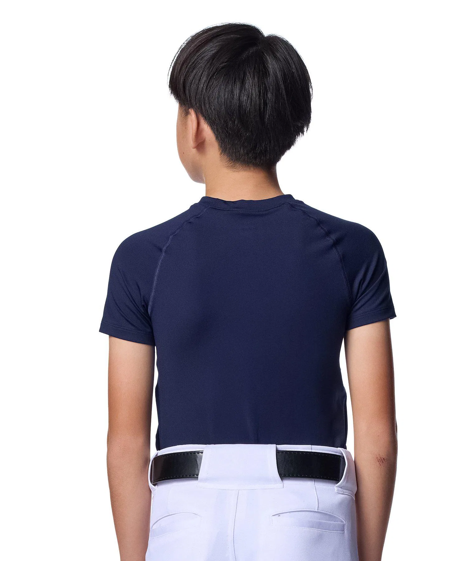 Детская футболка UNDER ARMOUR UA Heatgear Comfort Fitted с коротким рукавом и круглым вырезом — фото 2