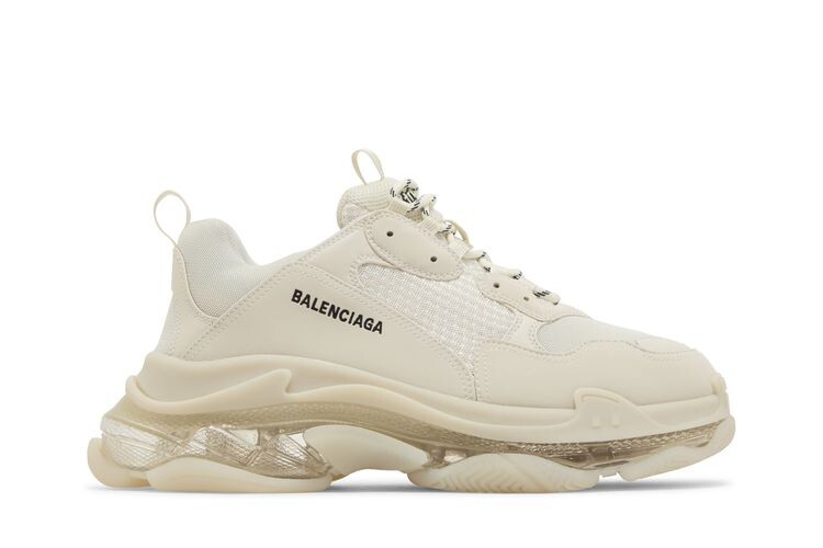 

Кроссовки Balenciaga Triple S Sneaker Clear Sole - Beige, кремовый, Бежевый, Кроссовки Balenciaga Triple S Sneaker Clear Sole - Beige, кремовый