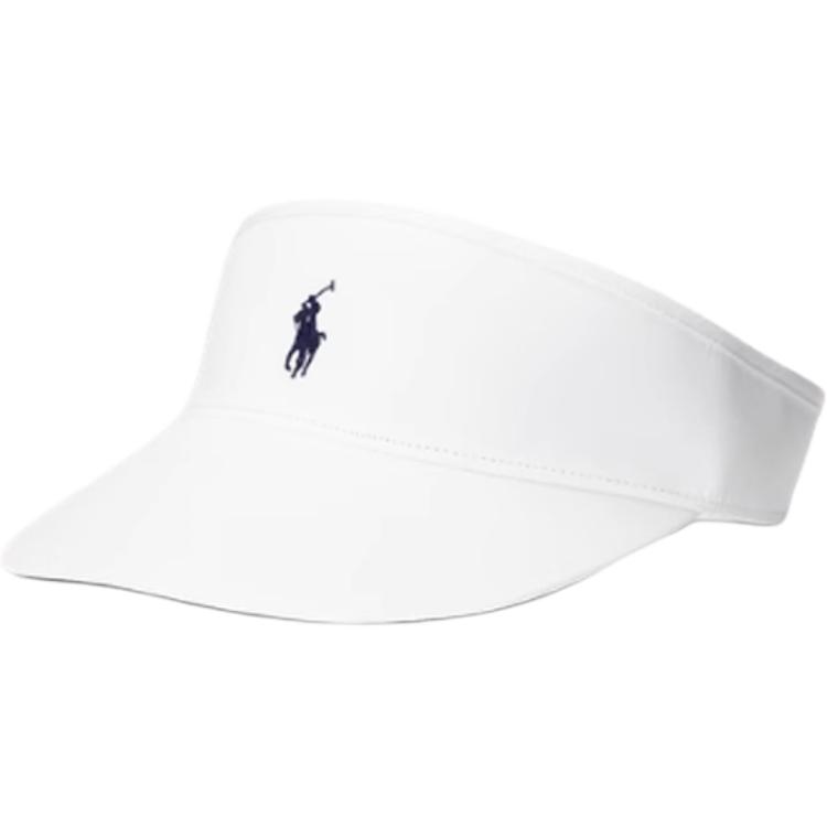 

Polo Ralph Lauren Полиэстеровая унисекс шляпа от солнца белая, White