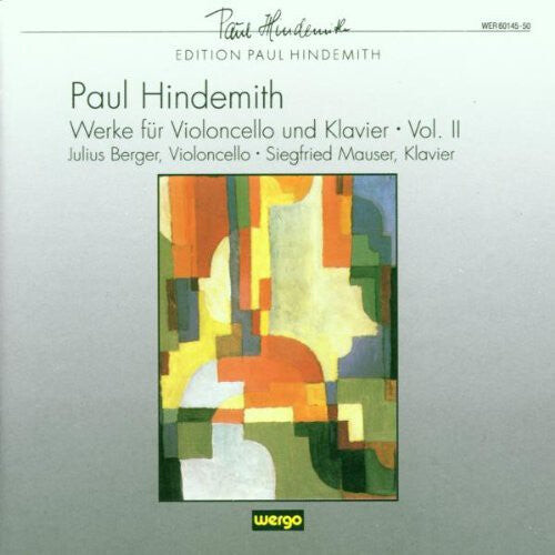 

CD диск Hindemith / Berger / Mauser: Werke Fur Cello Und Klavier II