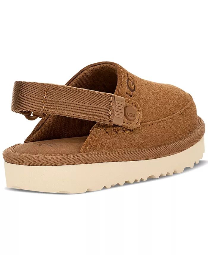 Сабо Goldenstar с ремешком на пятке для малышей UGG, коричневый — фото 3