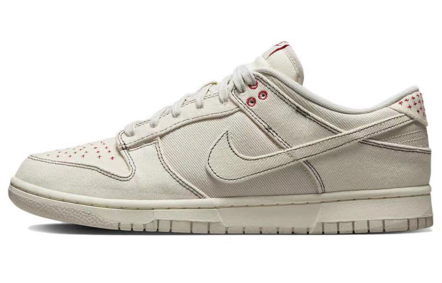 

Кроссовки Nike Dunk Skateboard Shoes Men Low-Top Beige White