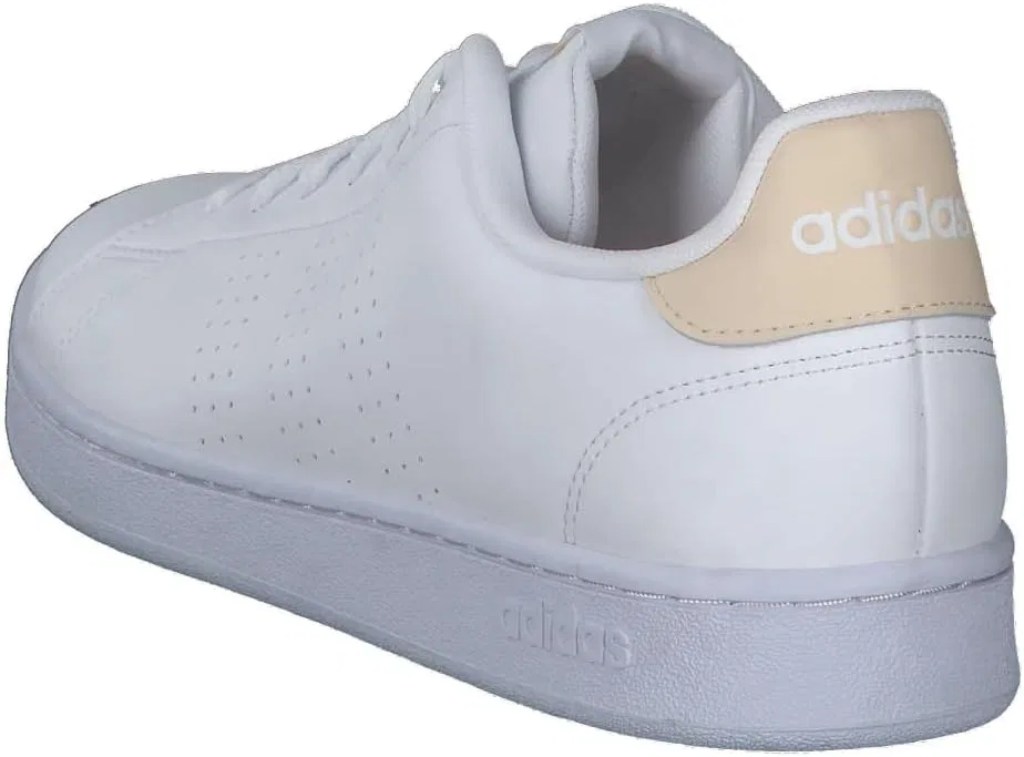 Мужские кожаные кроссовки Adidas Advantage Premium, Ftwr White Ftwr White Sand Strata — фото 4
