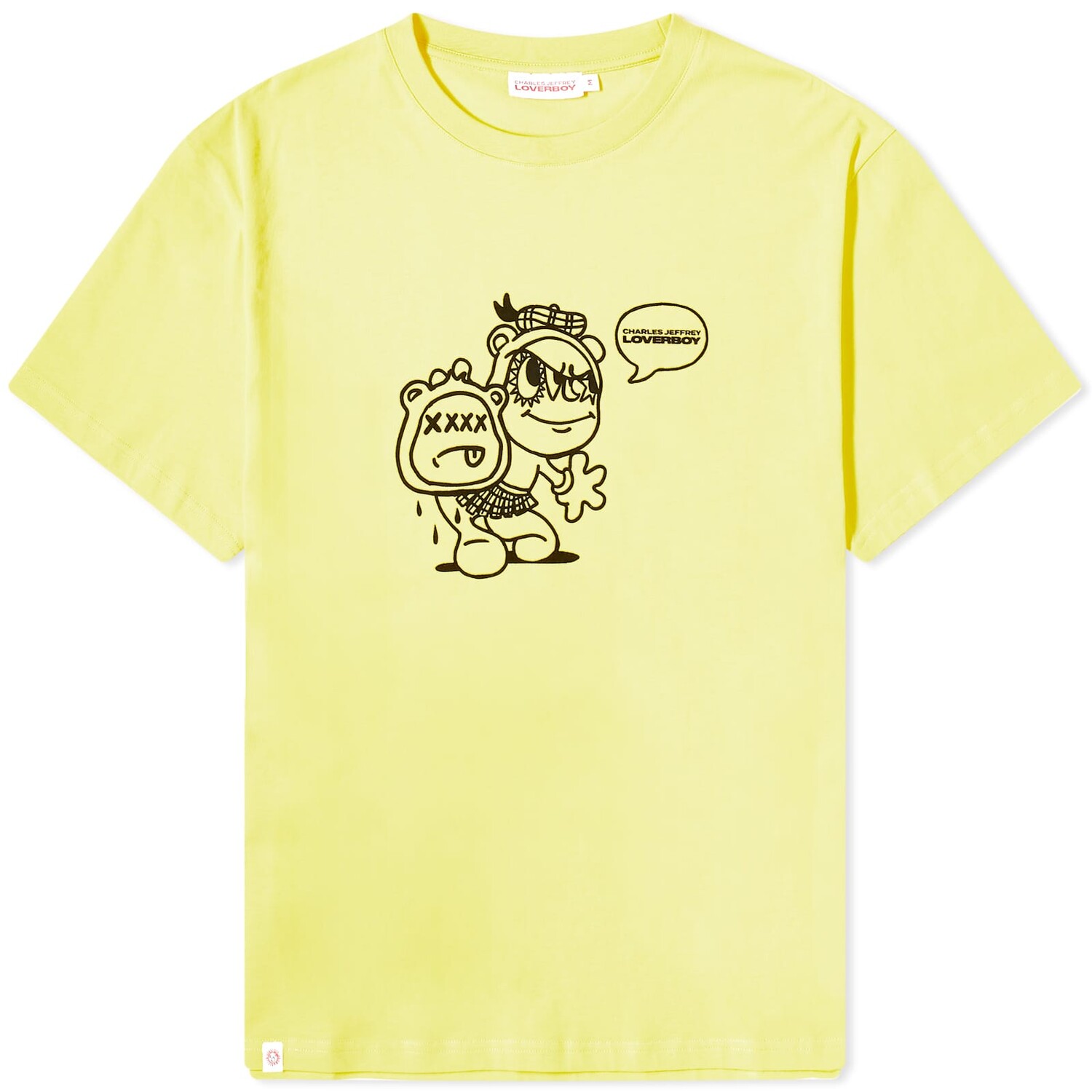 

Футболка Charles Jeffrey 90S Short Sleeve, желтый