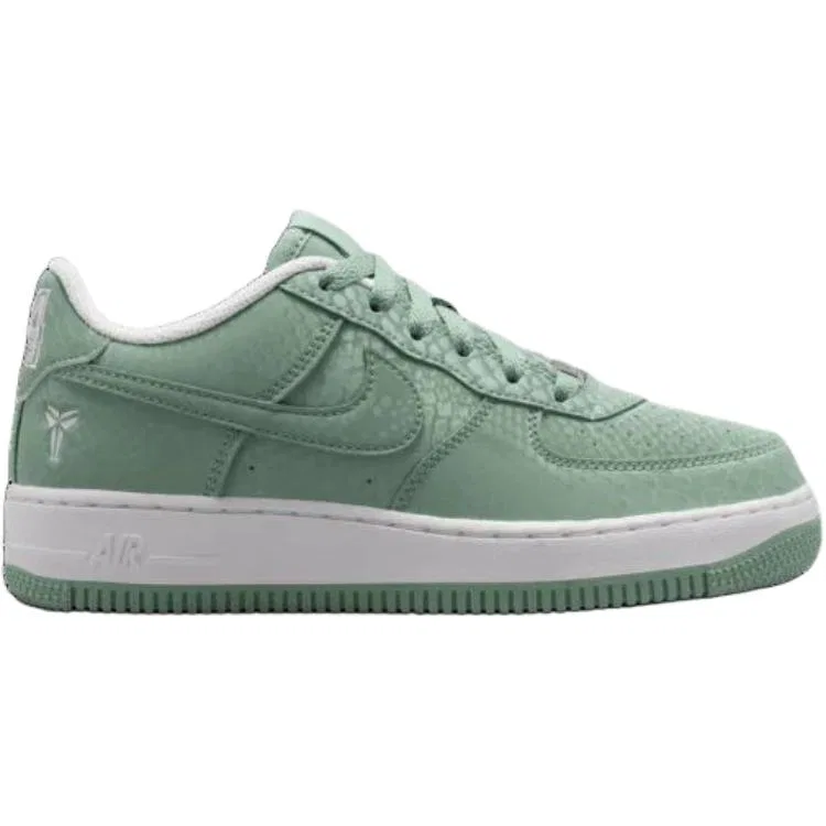 Кроссовки скейтбординговые Nike x Kobe Bryant Air Force 1 Support Low Top Kids' Green — фото 3
