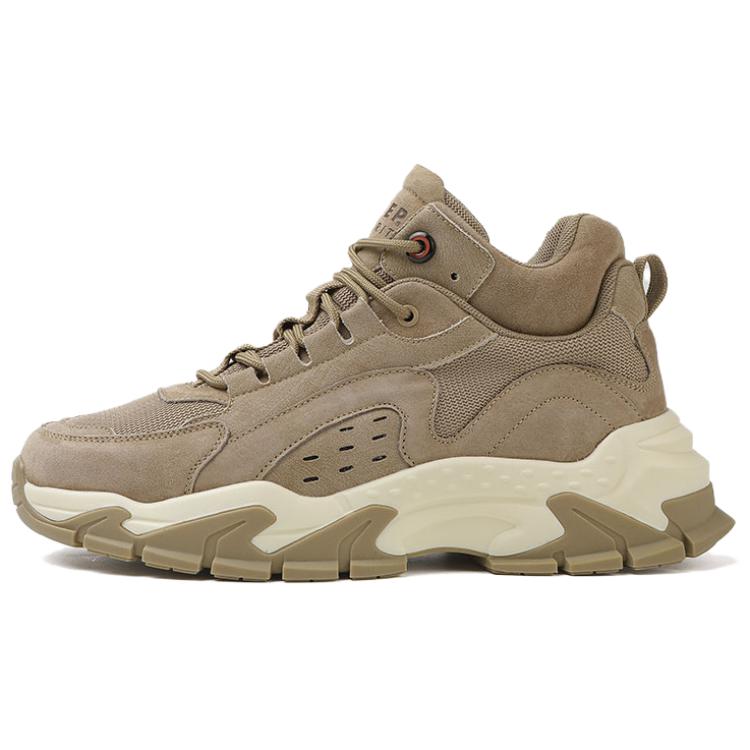 

JEEP SPIRIT Низкие массивные кроссовки мужские коричневые