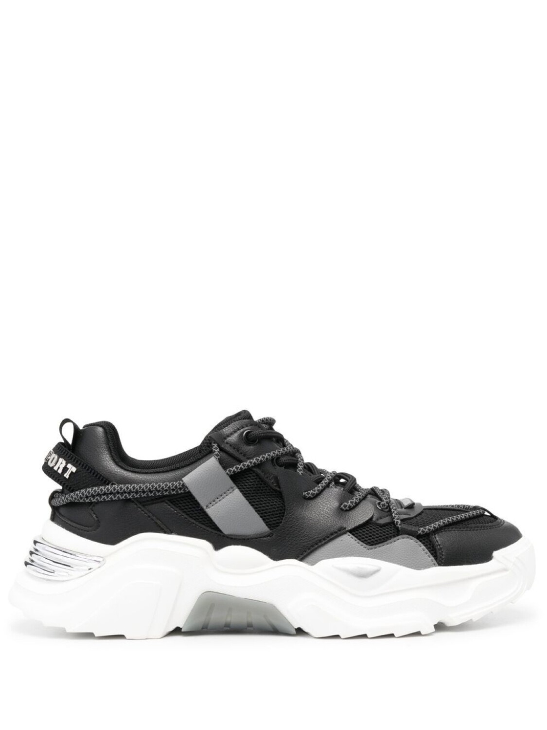 

Кроссовки Runner со вставками Plein Sport, черный
