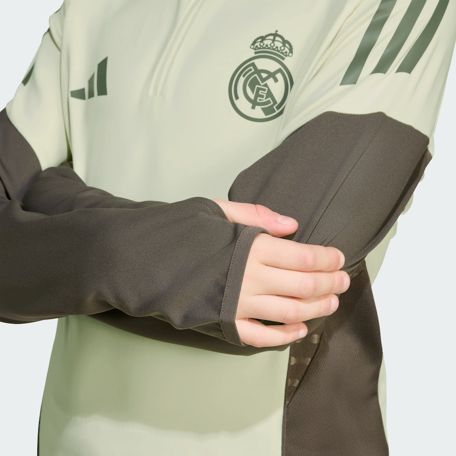 Футболка Performance ADIDAS PERFORMANCE Real Madrid Tiro 25 Competition, Olive/Fir/Light Green — фото 4