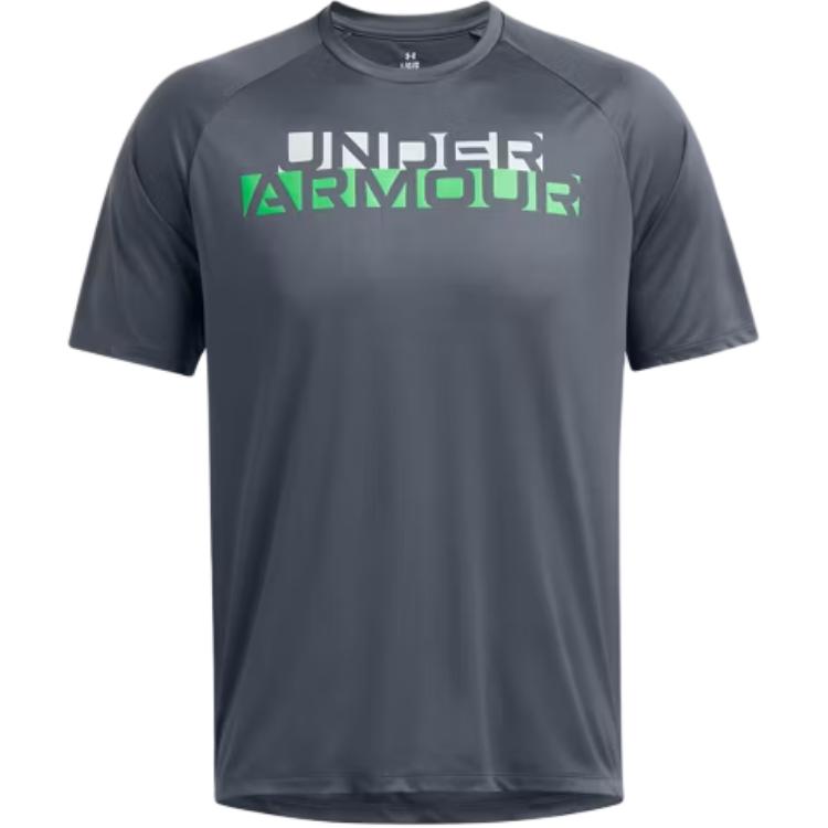 

Футболка Velocity мужская downpour gray Under Armour, серый