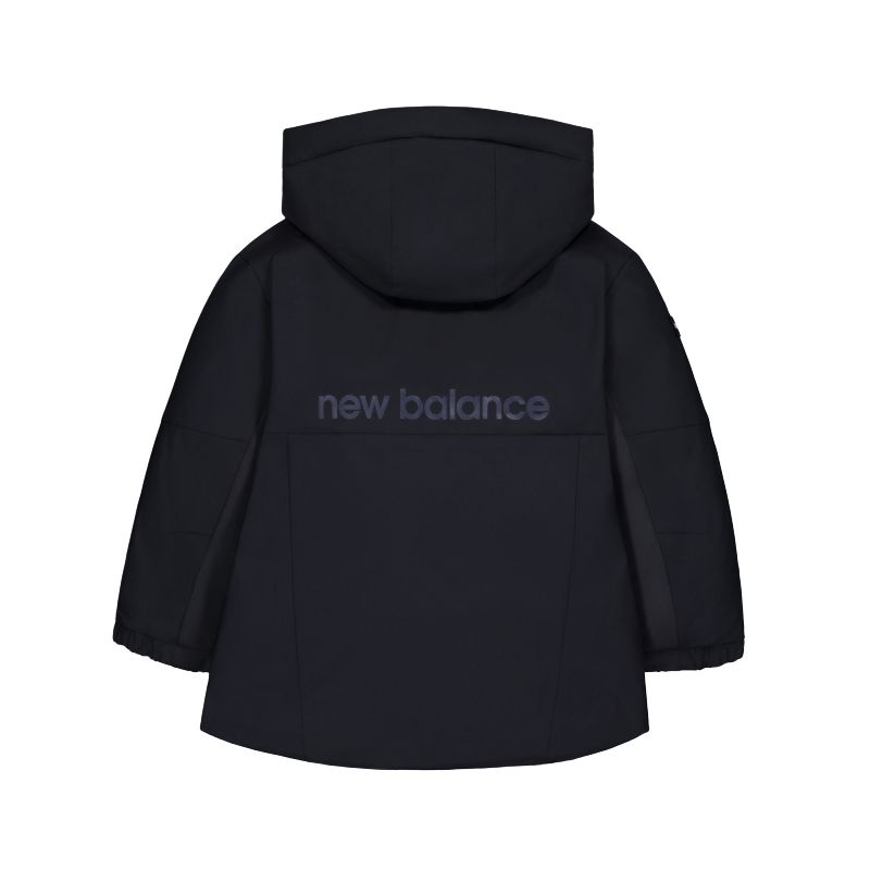 Детская зимняя куртка Pre school New Balance, черный — фото 4