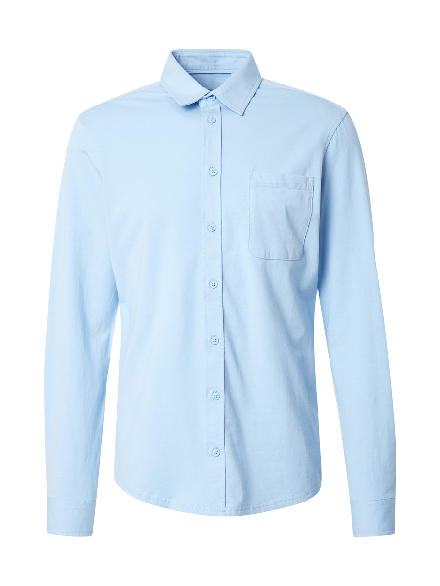 

Рубашка на пуговицах классического кроя BLEND BHALO, светло-голубой