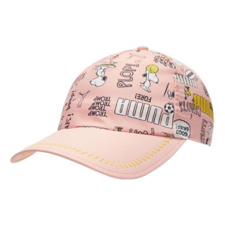 

Бейсболка (GS) PUMA x Peanuts Baseball Cap 'Pink White', розовый