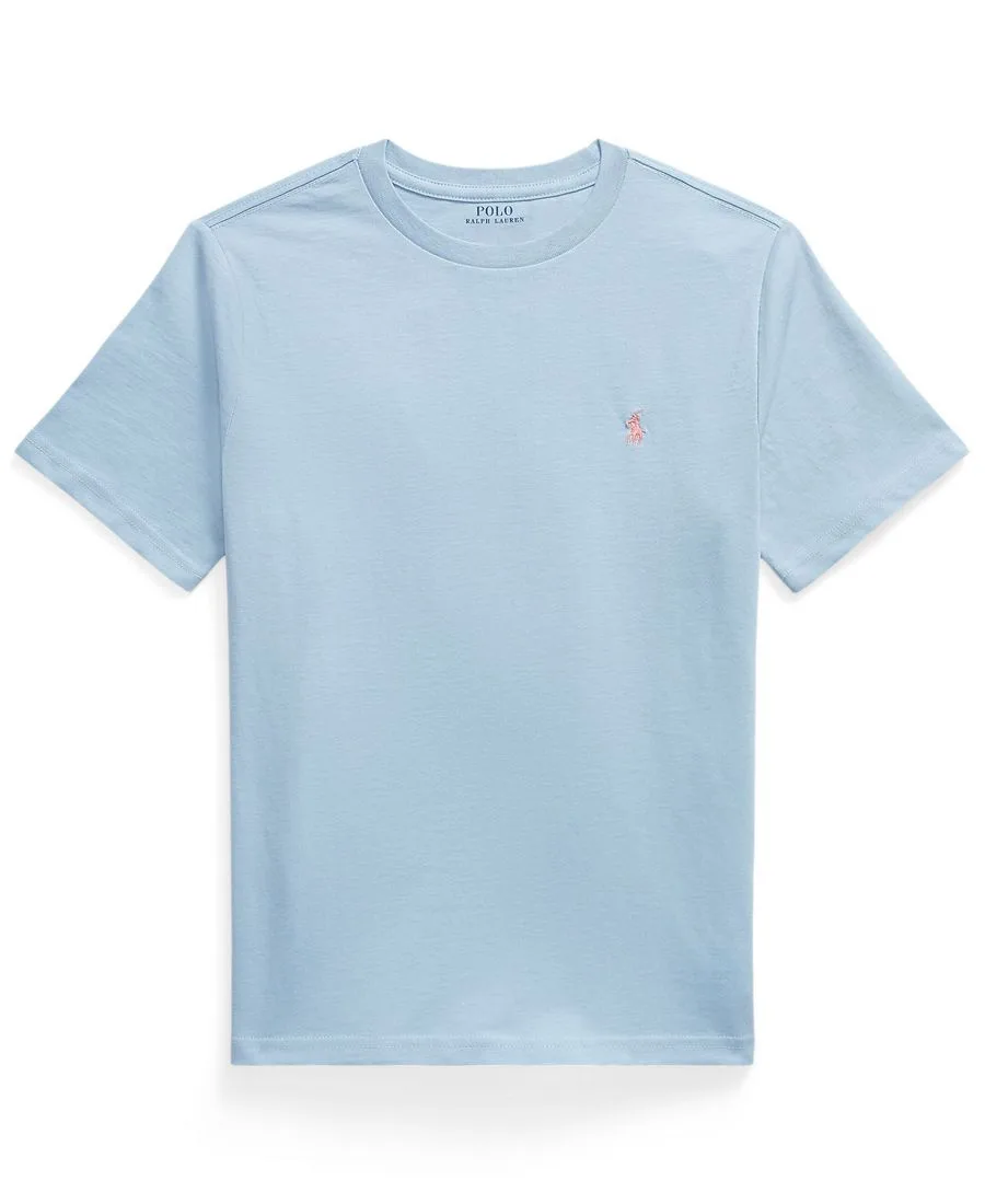 Детская футболка с круглым вырезом, размер 8-20 Polo Ralph Lauren, estate синий