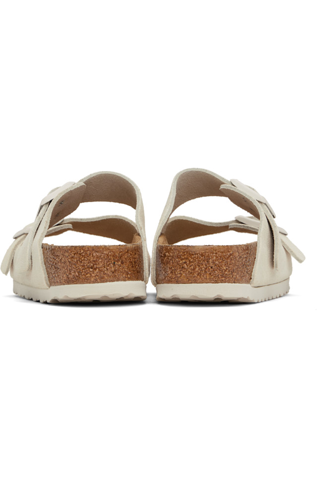 Регулярные сандалии Arizona с мягкой стелькой Birkenstock, белый — фото 2
