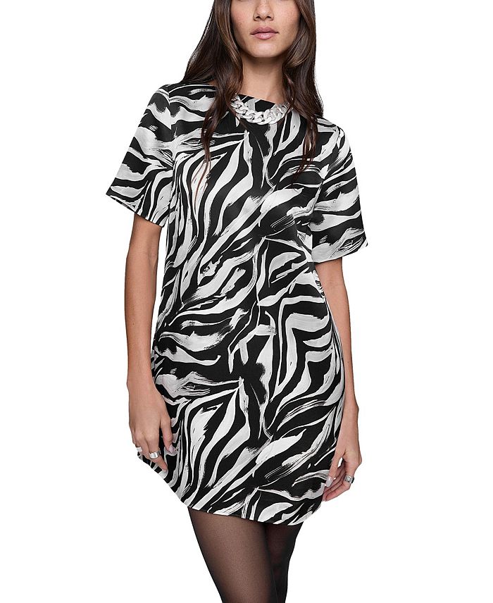 

ПЛАТЬЕ-ФУТБОЛКА AVA Rebecca Minkoff, черный