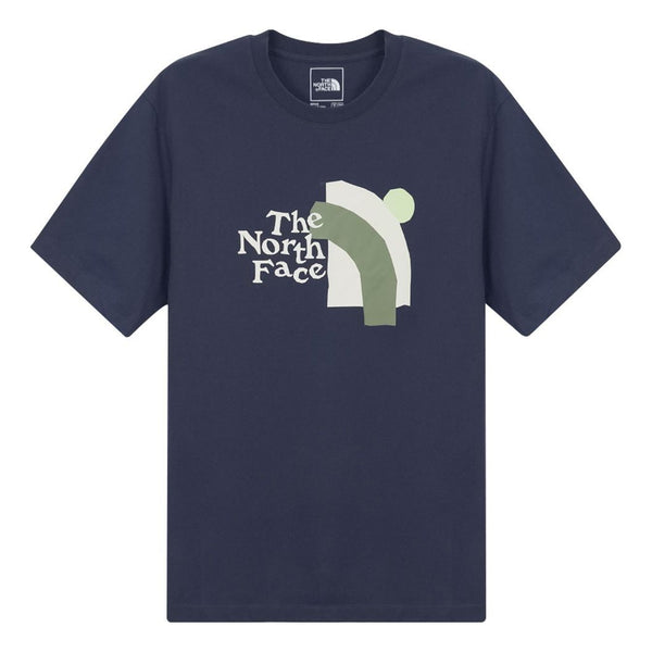 

Футболка ss22 t-shirt 'navy' The North Face, синий