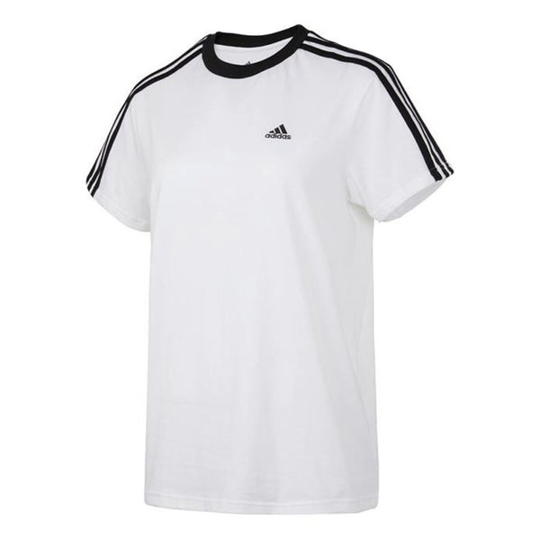 

Футболка Essentials 3 stripes футболка азиатские размеры Adidas, белый