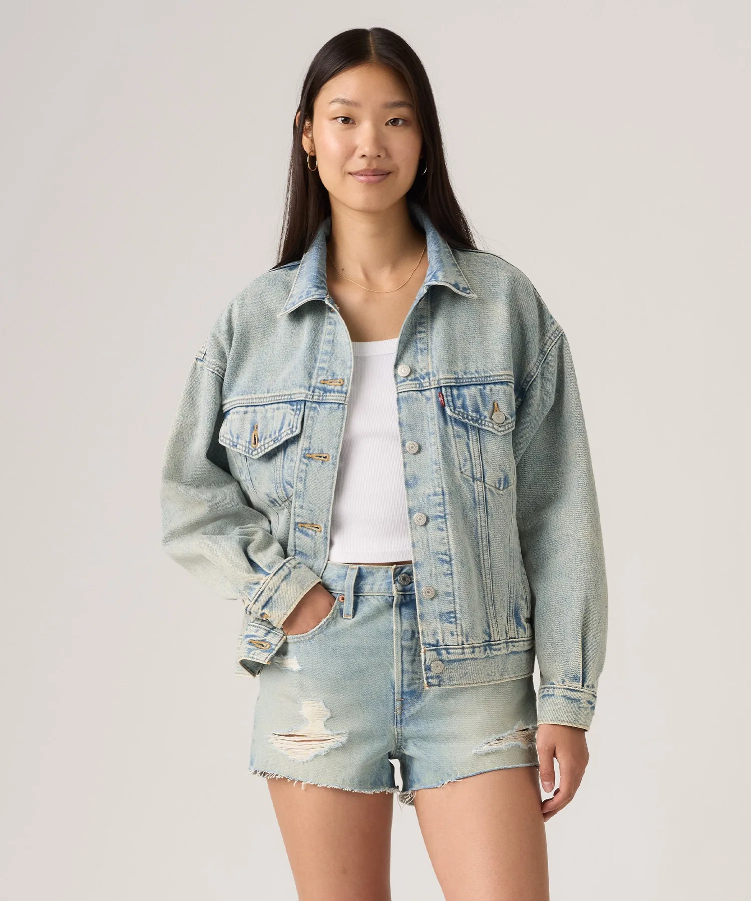 Джинсовая куртка Levi's в стиле 90-х