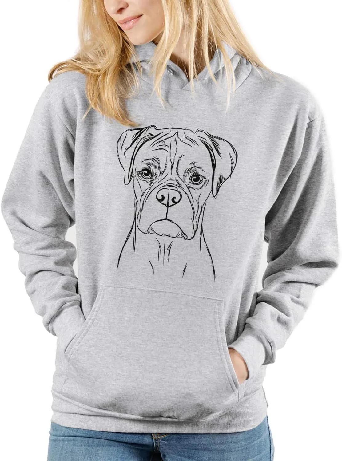 

Футболка Bare Reese с принтом собаки породы боксер Inkopious