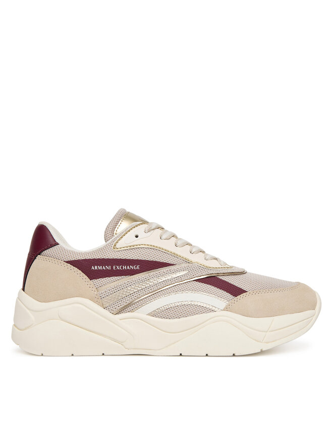 Кроссовки XW001618 AF17444 MZ288 Armani Exchange, бежевый
