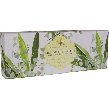 

Тройное подарочное мыло для рук Lily Of The Valley - Упаковка из 3 шт The English Soap Company