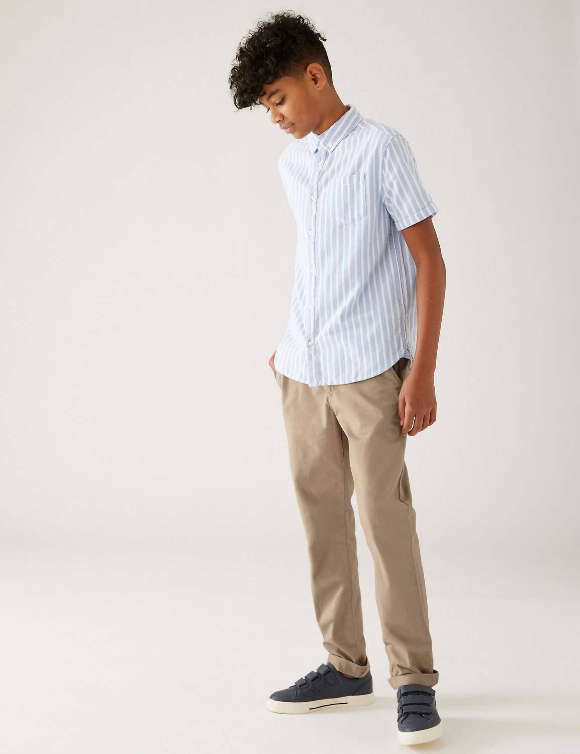 

Чиносы из хлопка (6–16 лет) Marks & Spencer