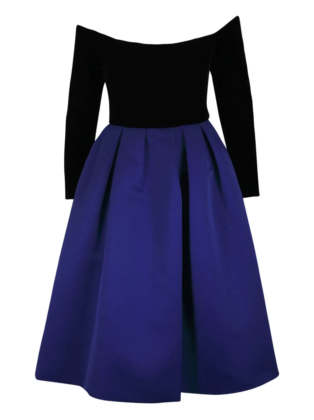 

Платье для вечеринки с расклешенным кроем Carolina Herrera, черный
