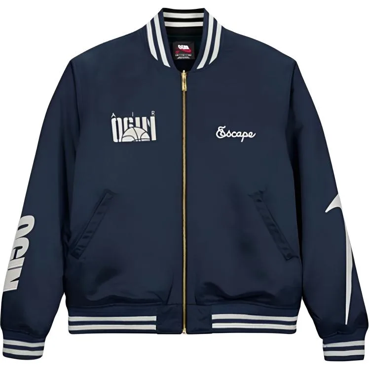 Nike Куртка Unisex Blue Baseball Collar Moderate Others